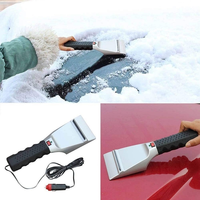 Car Ice Scraper Spade Tool Windshield Ice Breaker Quick Clean Glass Brush Snow Remover Tool Winter Snow Brush Shovel