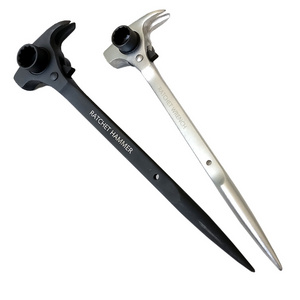 45# Steel Heavy Duty Strong Sharp Tail Ratchet Wrench with Nail Puller and Hammer China Wholesaler