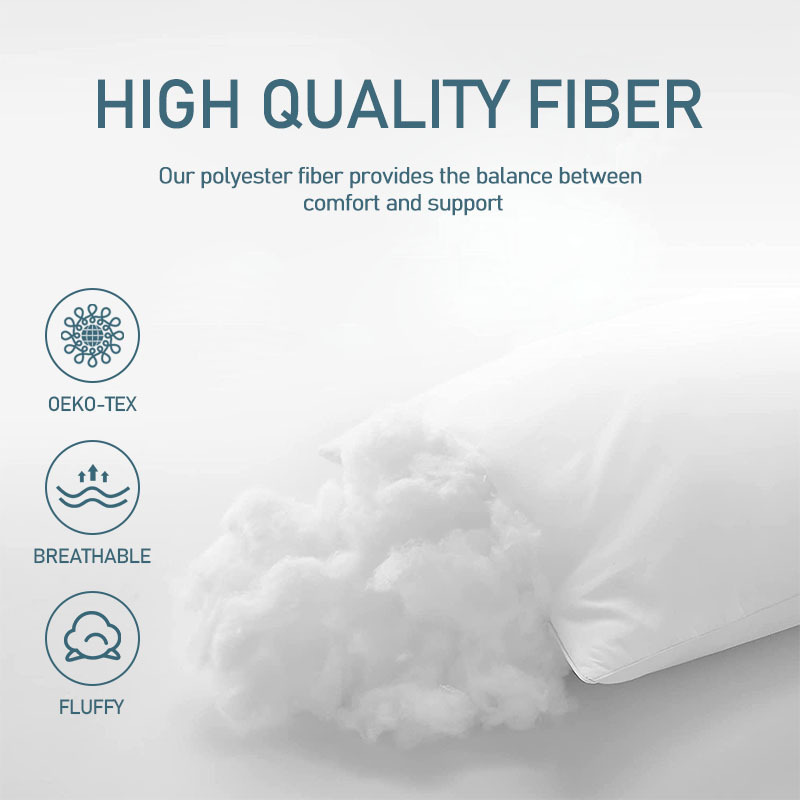 Custom Cheap Cushion Inserts Soft Breathable hypoallergenic well sleep sleeping pillow