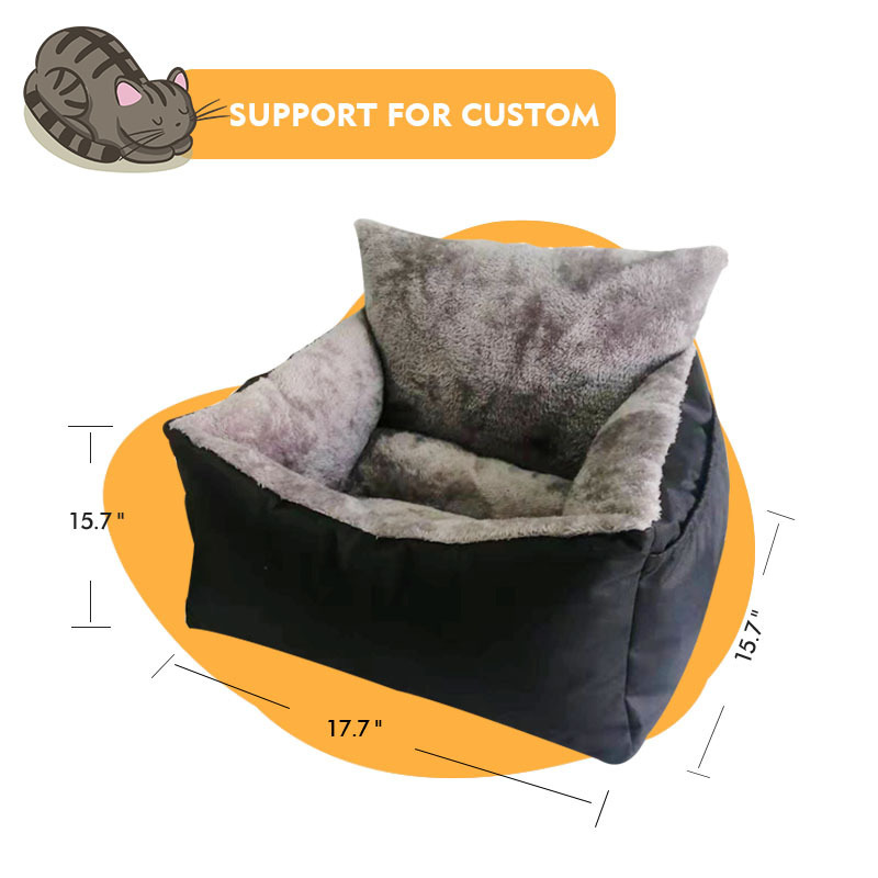 pet car bed dog car seat bed dog car bed