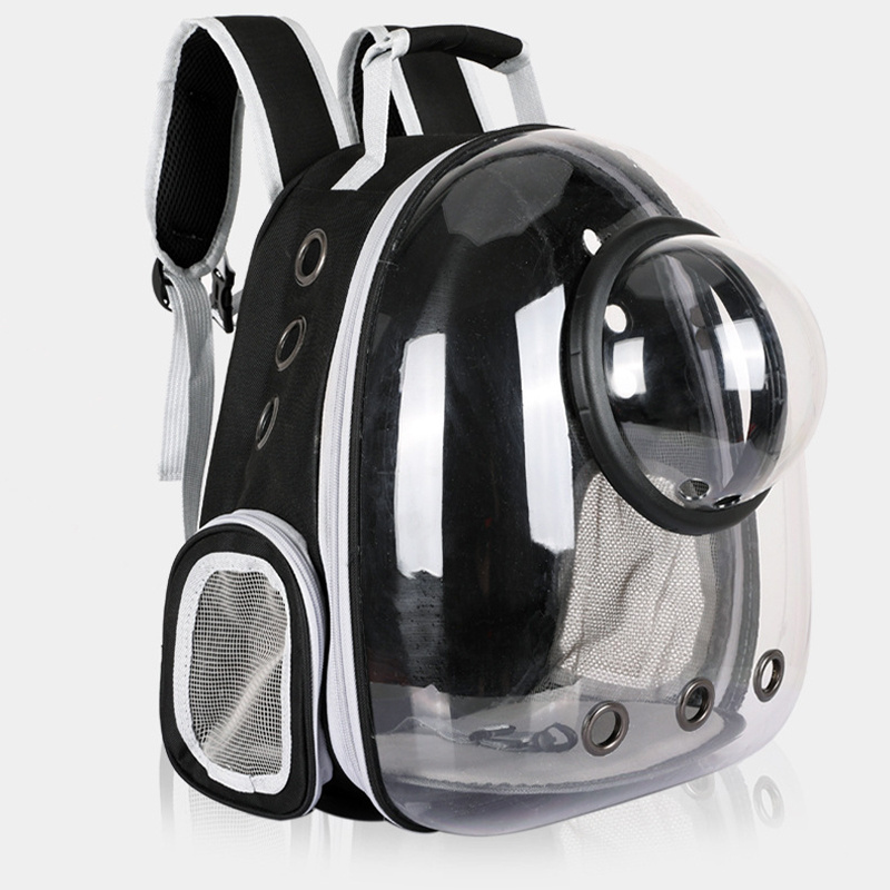 Hot selling clear pvc portable bubble travel space capsule dog cat pet carrier backpack