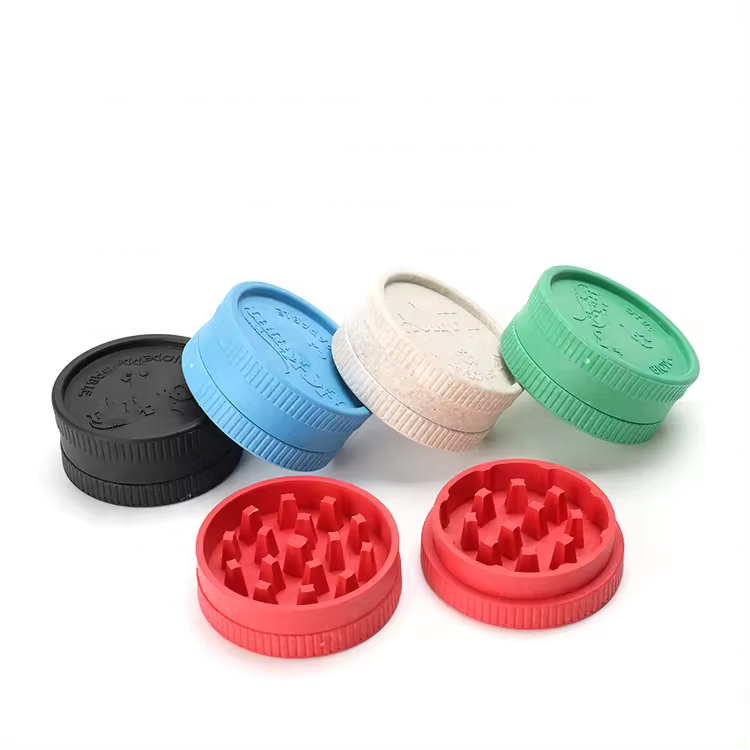 Portable Eco-Friendly Smoking Accessory Tobacco Hemp Biodegradable Herb Grinder Custom