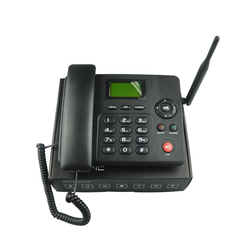 6688 4G VOLTE LTE fixed wireless desktop phone, android lte 4g gsm ...