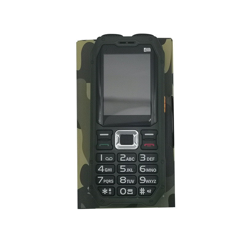 Elder 2G gsm cordless Phone Loud speaker rugged Senior mobile feature phone with 4 SIM