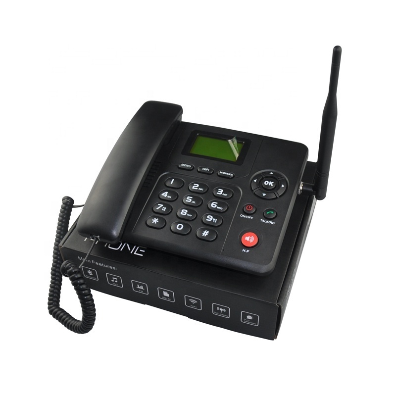 6688 4G VOLTE LTE fixed wireless desktop phone, android lte 4g gsm ...