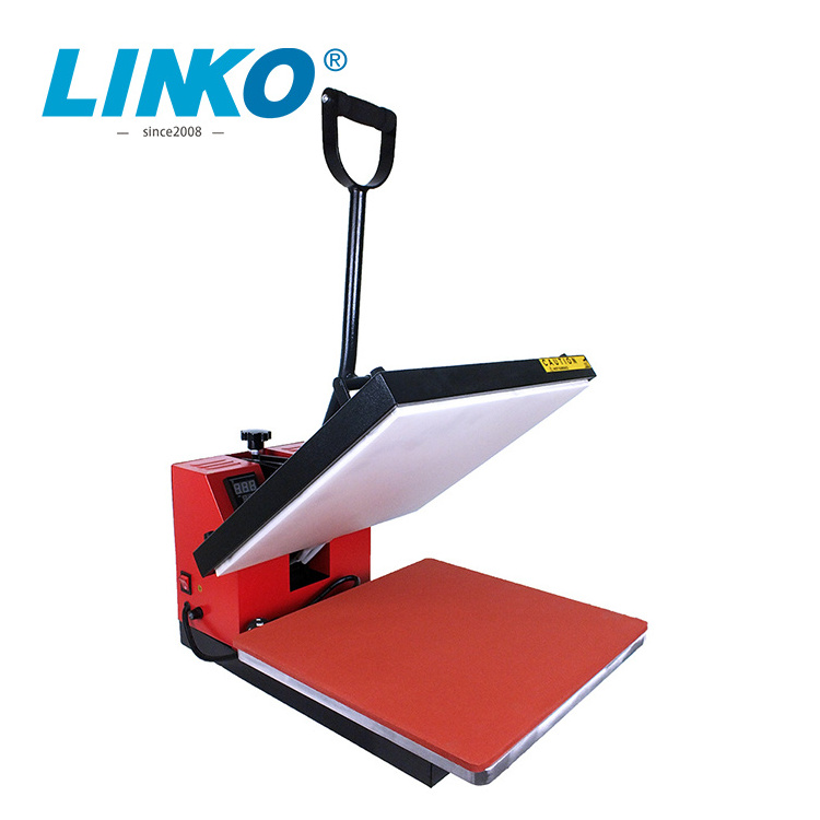 LINKO  hot sale competitive price roller sublimation printing cheap used t shirt press heat transfer machine