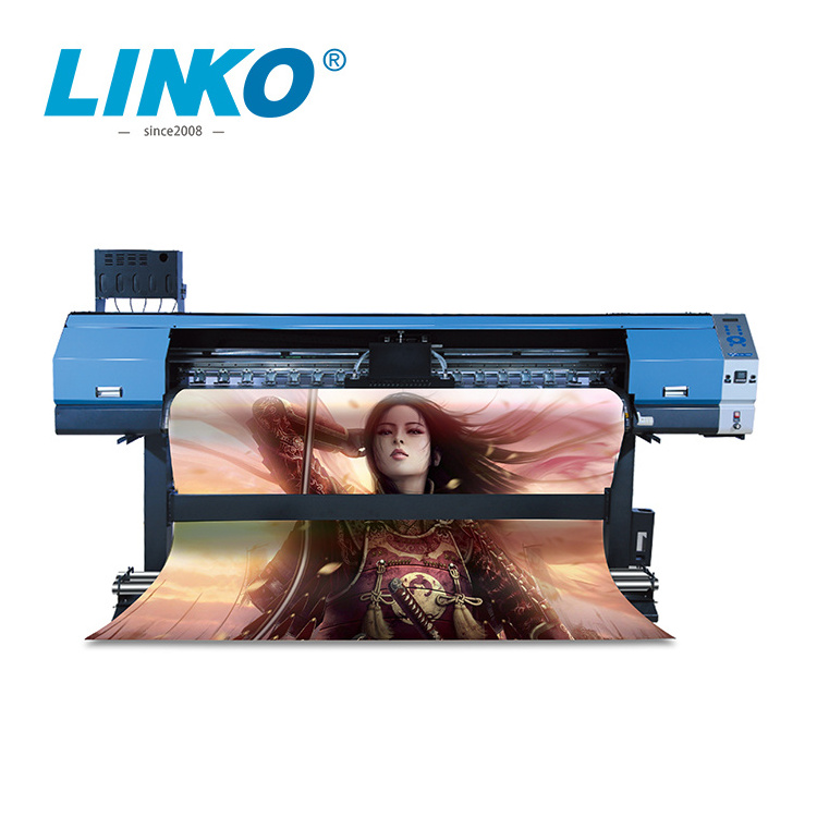 LINKO  on sale 160cm 64'' sublimation printer price mutoh valuejet 1604 printer for canvas photo paper PP paper light cloth