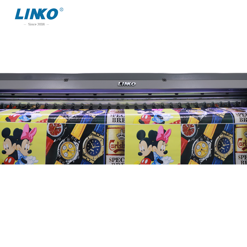 LINKO Manufacturer VA-3208 3.2m Print Width and Eight 512i Print heads Solvent Printer for Advertising board Billboard etc...