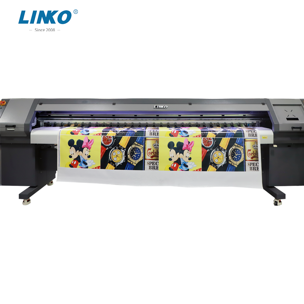 LINKO Manufacturer VA-3208 3.2m Print Width and Eight 512i Print heads Solvent Printer for Advertising board Billboard etc...