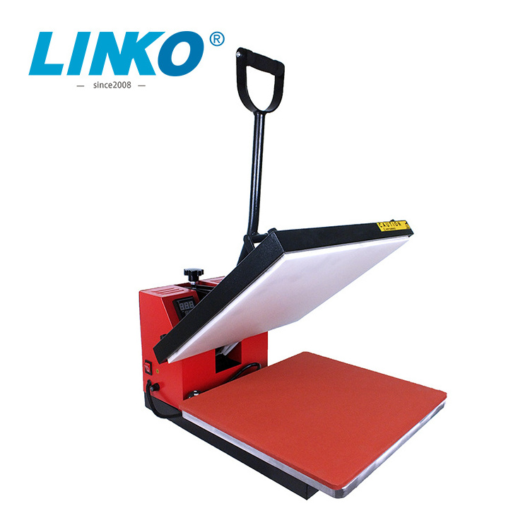 38cmx38cm t-shirt usage semi auto magnetic Heat Press machine cheap for Mug/Hat heat press