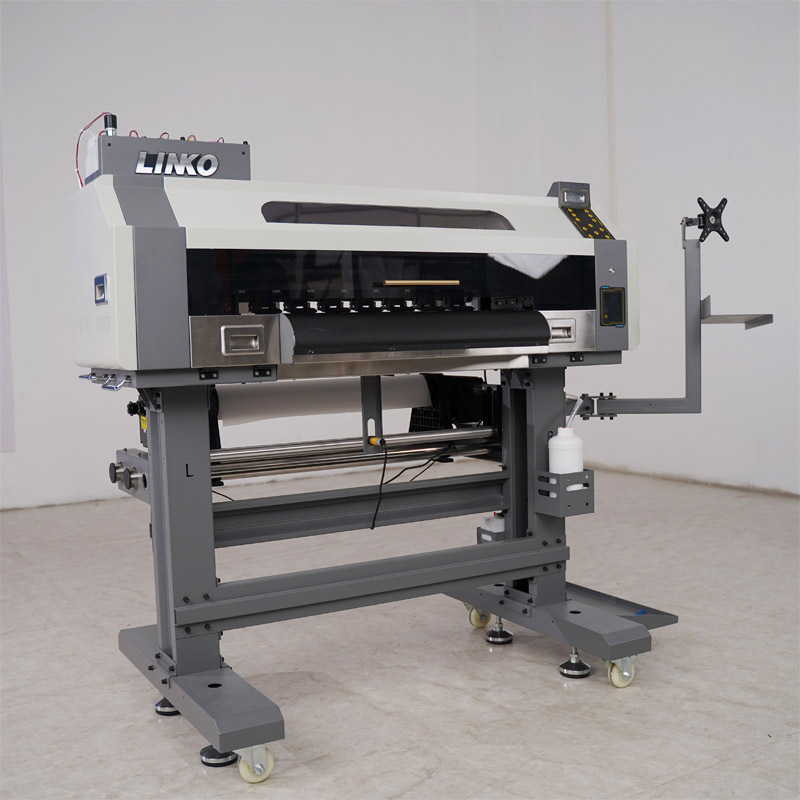 LINKO Best High Speed Dual Head I3200 A2 60cm DTF Printer Printing Machine tshirt DTF Printer 60cm with Powder Shaker