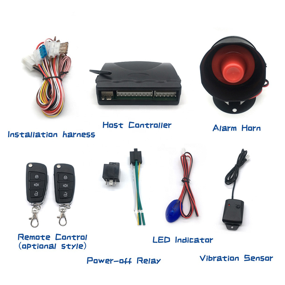 Factory wholesale siren spy upgrade security safeguard canbus car alarm alarms system