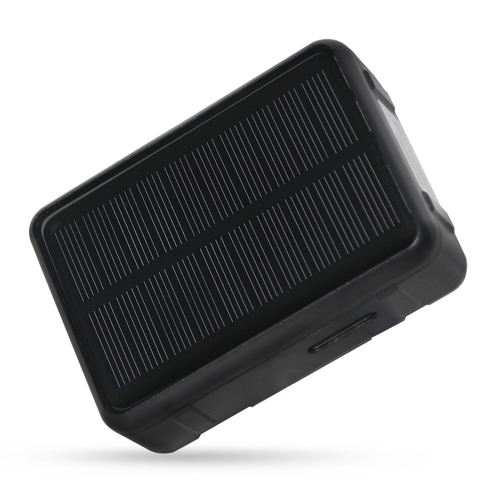 Solar powered 4g 2g GPS tracker Cattle tracking system GPS chip to locate cow GPS tracking device V44 V34