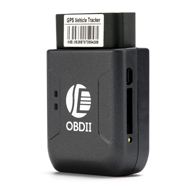 tk206 china factory OBD II telematics device Canbus high accuracy fleet management obd2 vehicle GPS tracker