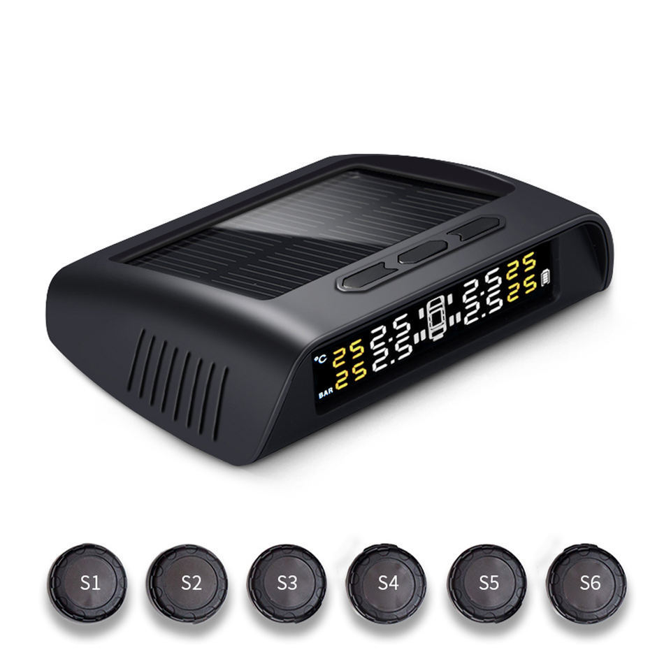 Vehicle/general truck/motorhome/tire pressure tpms monitoring system, tire pressure detector