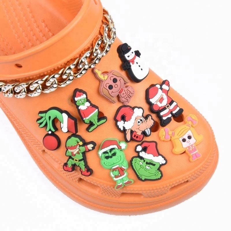 Hocus Pocus Nightmare Stitch Frozen Horror clog Shoes Charms Monster Anime Pumpkin 2024 Popular Grinch Christmas clog Shoe Charm