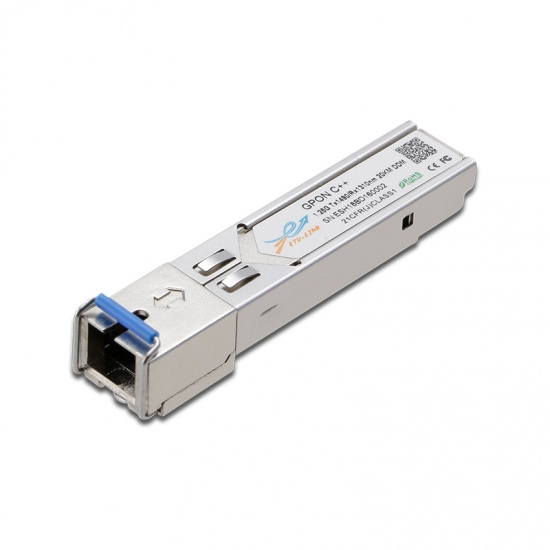 GPON ONU SFP B+ Module 1.25G 2.5G 10G SFP+ EPON OLT PON C+++ PX20+++ 20KM SC SM Optical Transceiver with DFB Laser