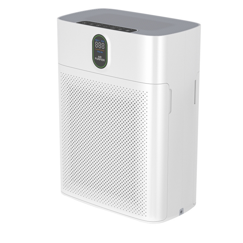 Household vertical air purifier Touch screen intelligent control formaldehyde removal PM2.5 odor removal air purifier