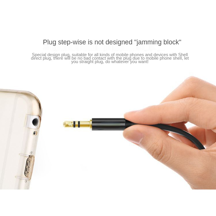 Best Selling Headphone Audio Jack 3.5 Audio Cable 3.5mm Male to Male Stereo Car Aux Cable for Car Cellphone Speaker