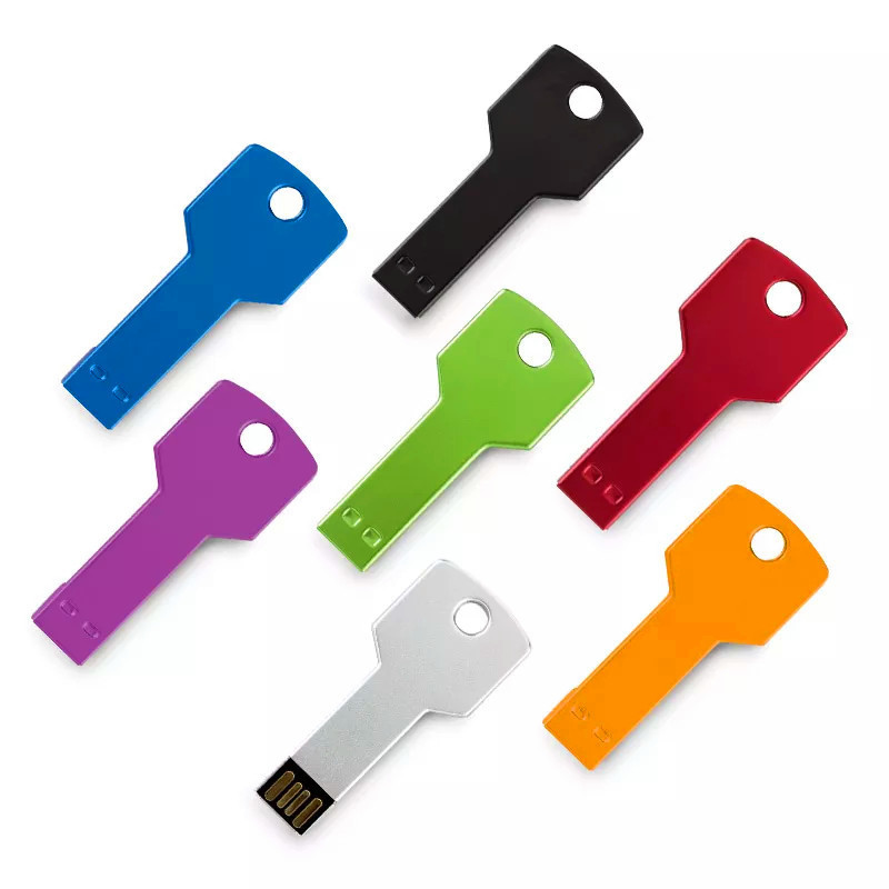 2022 Wholesale Gifts Key Shape Usb Flash Drive 4gb 8gb Key Usb Flash Memory