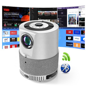 Mini Portable Pocket 4K WiFi 5G Auto focus LCD Projector for iphone USB HDMI Home theater projector