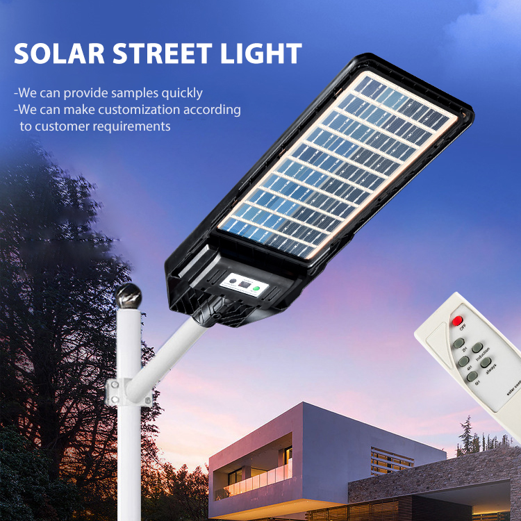 Streetlight Ip69 Outdoor Waterproof Solar Light 200w Integrated All In One Led Solar Street Light