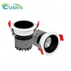 Factory Sale Aluminum Housing Recessed Mounted Down Light 7w 10w 12w Cob Ceiling Spot Light Led Spotlight