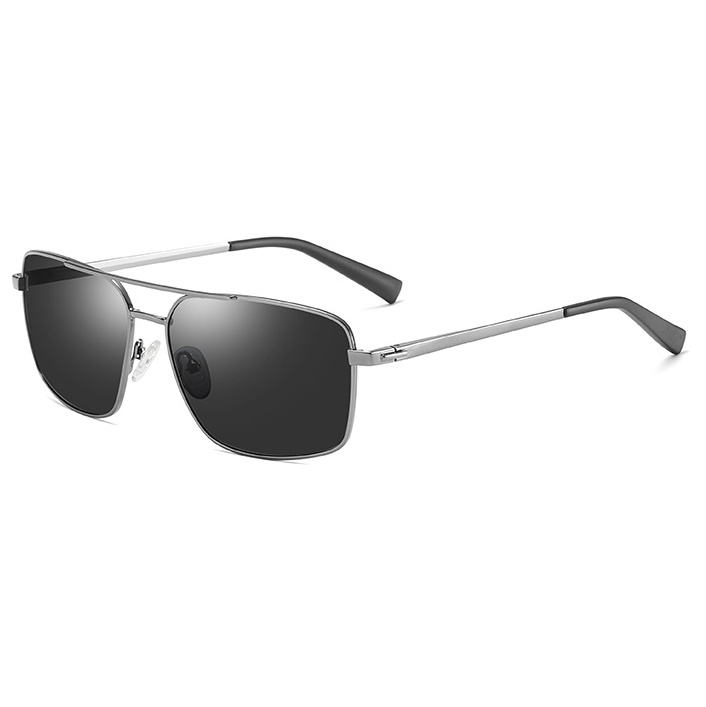 EUGENIA Promotional Designers Travelling Men Fashion Stainless Steel Sunglasses