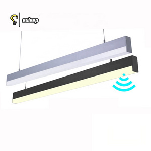 EULEEP Microwave sensor led linear light microwave motion sensor down light for hotel hospital office building Basement garage