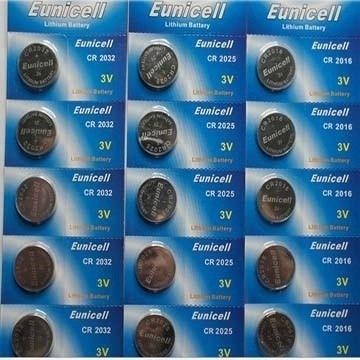 CR2032 battery lithium button cell battery CR2032 5V (Eunicell brand)