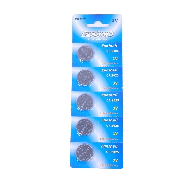 EUNICELL 3V 5V Battery CR2032 lithium button cell battery cr2032 in Blister Card Package