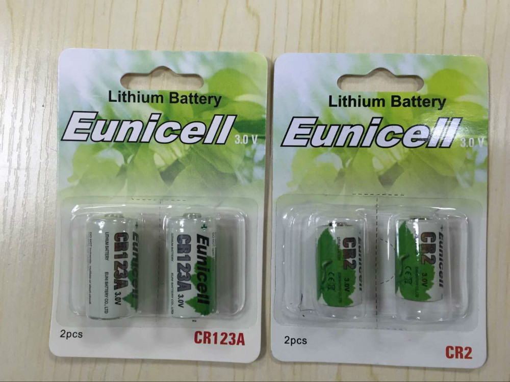 Li/MnO2 Battery 3 Volt Cr 123A Cr123A Cr17345 CR2 3V Photo Lithium Battery