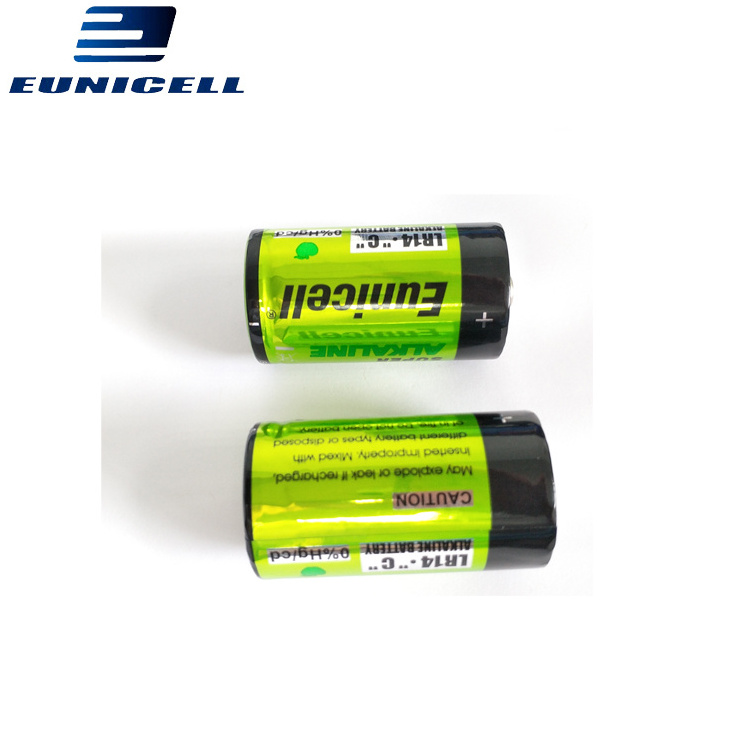 High Quality alkaline dry battery LR14 AM2 1.5V  OEM size C Wholesale