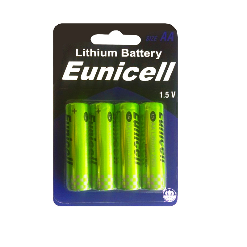 Perfect Perfomance 1100mAh 1.5V FR03 AAA Lithium Battery For Flashlights