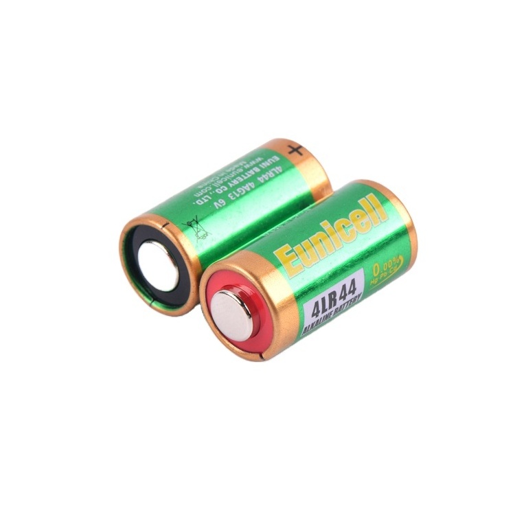 Non rechargeable alkaline battery pack 3AG13 3LR44 button cell battery 4.5V lr44x3