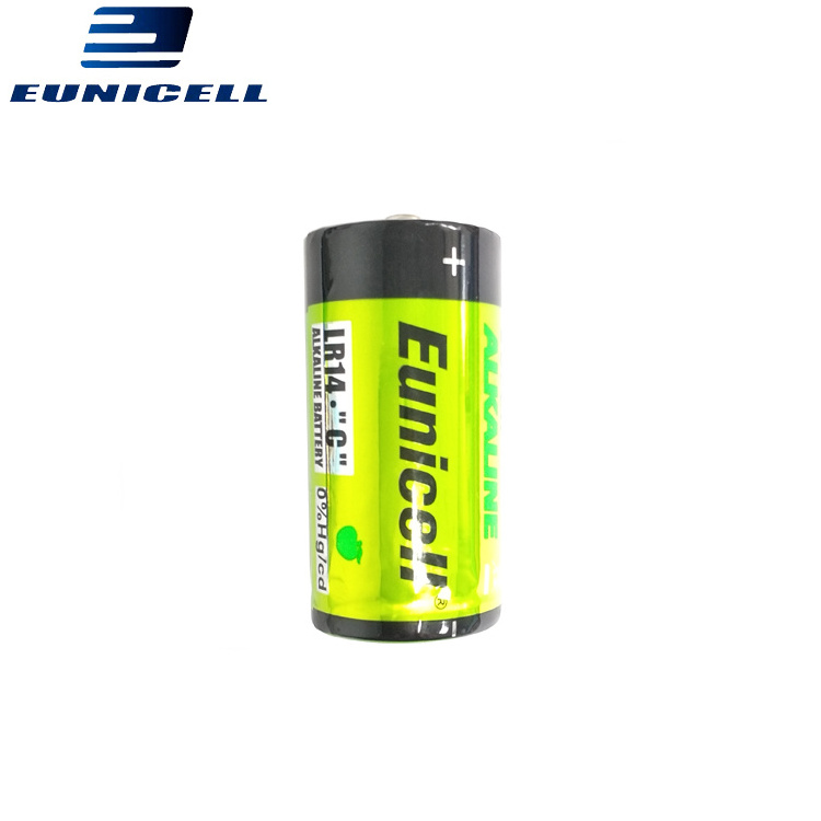 Eunicell wholesale LR14 Um2  Size C 1.5v alkaline battery Primary dry battery