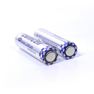 Perfect Perfomance 1100mAh 1.5V FR03 AAA Lithium Battery For Flashlights