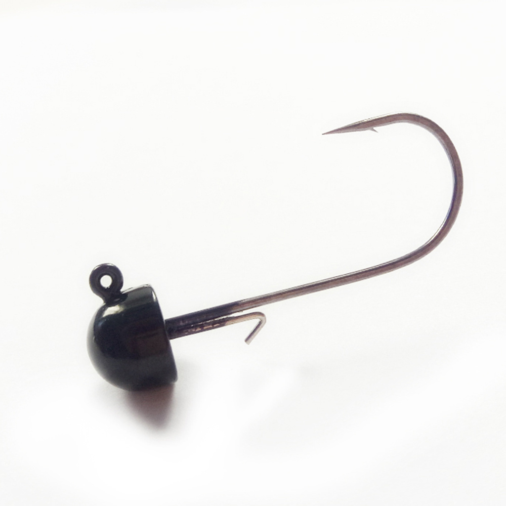 Top Tungsten Ned Offset Rig Jig head bass fishing hook jig head 08C-081(B13)