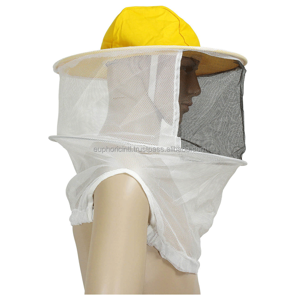 Anti Mosquito Cowboy Hat Full Face Neck Wrap beekeeping veils Mesh Hat Fisherman Neck Cowboy Plain Hat beekeeping veils