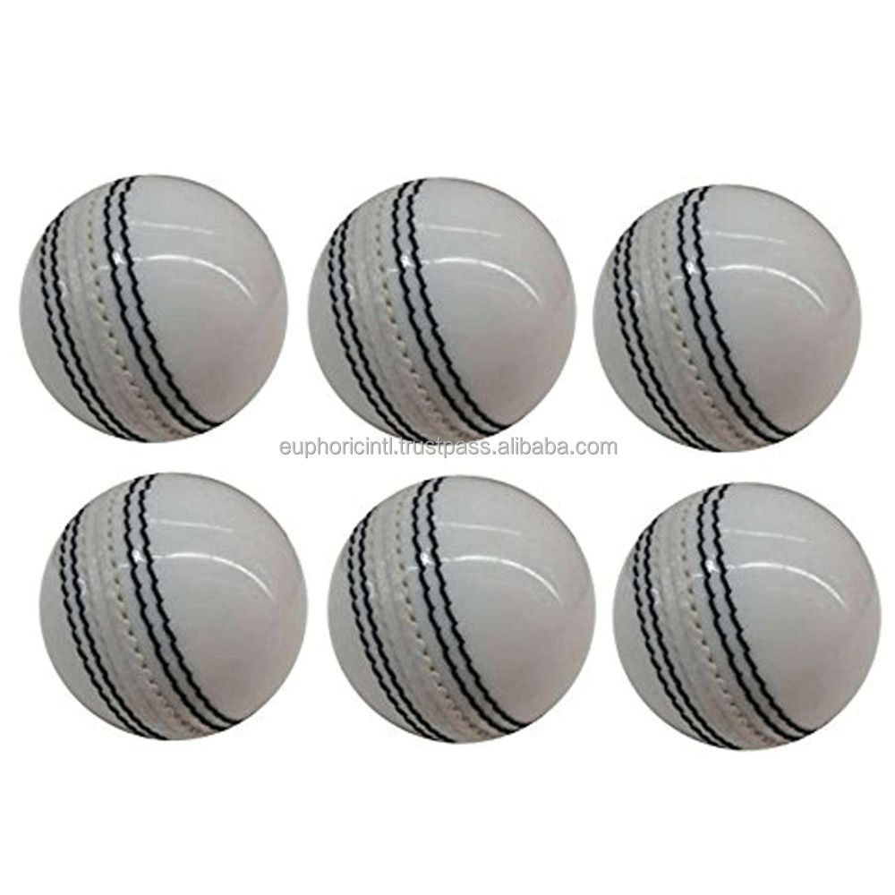 Street Play Cricket Equipment Cricket Leather Hard Ball For Bat Wholesale Top Quality Custom Leather Street Play Cricket