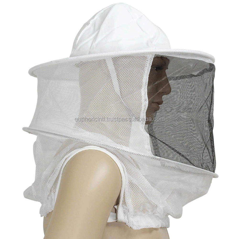 Anti Mosquito Cowboy Hat Full Face Neck Wrap beekeeping veils Mesh Hat Fisherman Neck Cowboy Plain Hat beekeeping veils