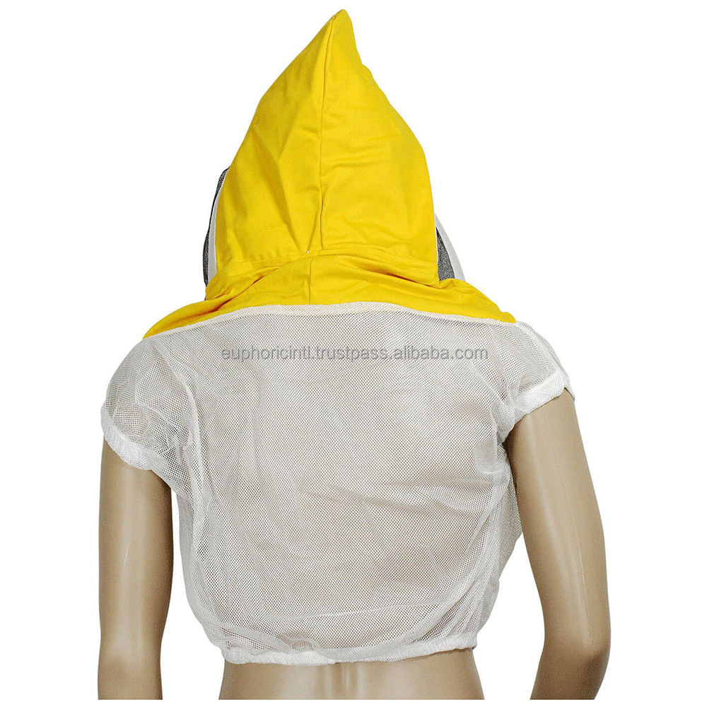 Bee Proof 3 Layer Mesh Fabric Ultra Ventilated Beekeeping mosquito Suits Total Beekeeper Coverall With Fencing Veil