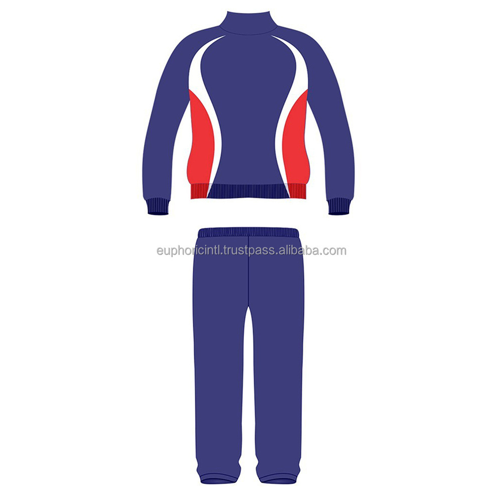 Custom Men Stripes Training Set Zipper Blank purple red white  Breathable Sweatsuit Jogging Sportswear Men Tracksuits For Men