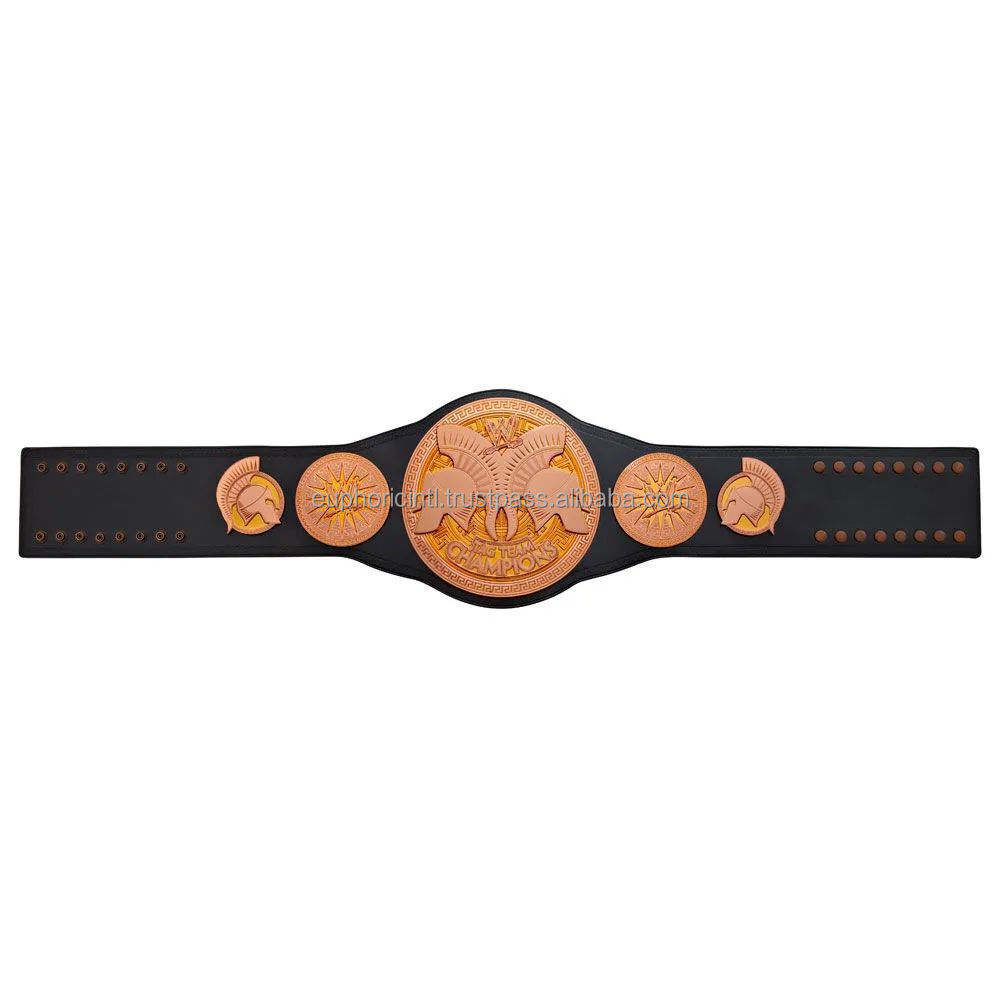 High Quality Custom eagle head belt Championship Belt Full Hamas Thai Wrestling Winner Metal Belt with Genuine Leather Strap