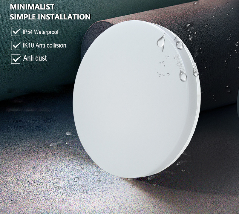 Best Sales CE 18W 24W Round ceiling light color changing led, IP54 waterproof multi color led ceiling light