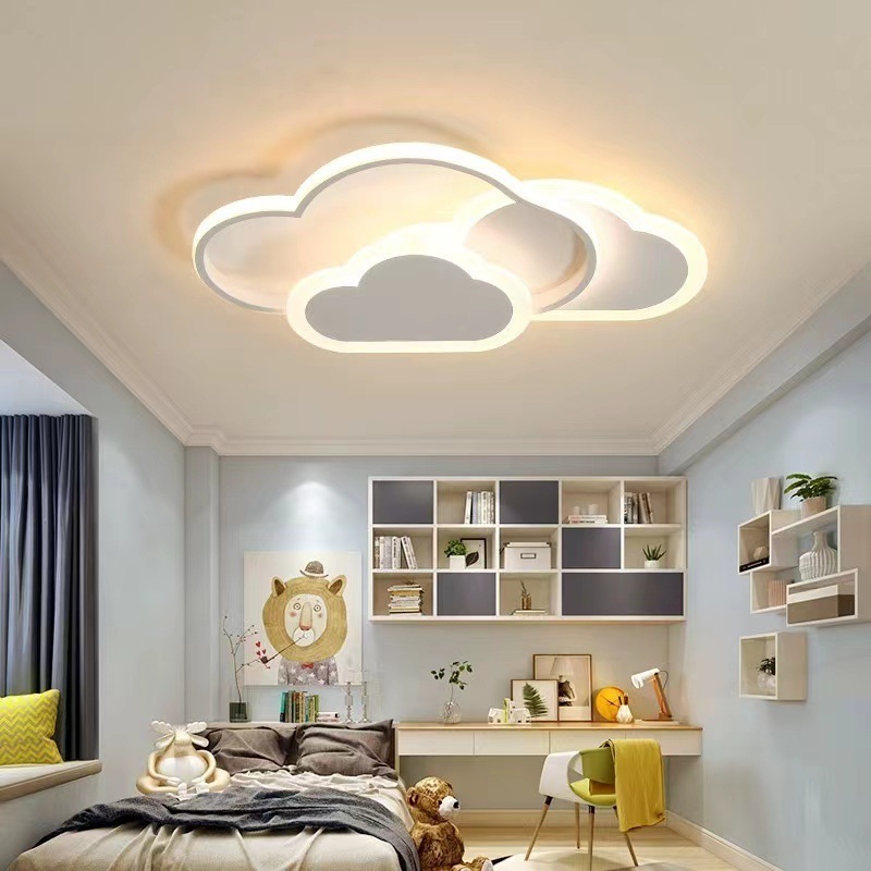 3 years warranty cloud led kids children room kitty ceiling light for bedroom