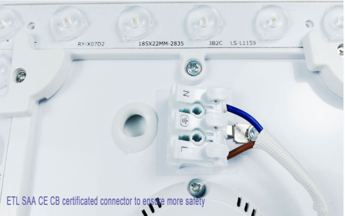 Hot sales HF detection motion  sensor led flush mount ceiling light for the nursing home