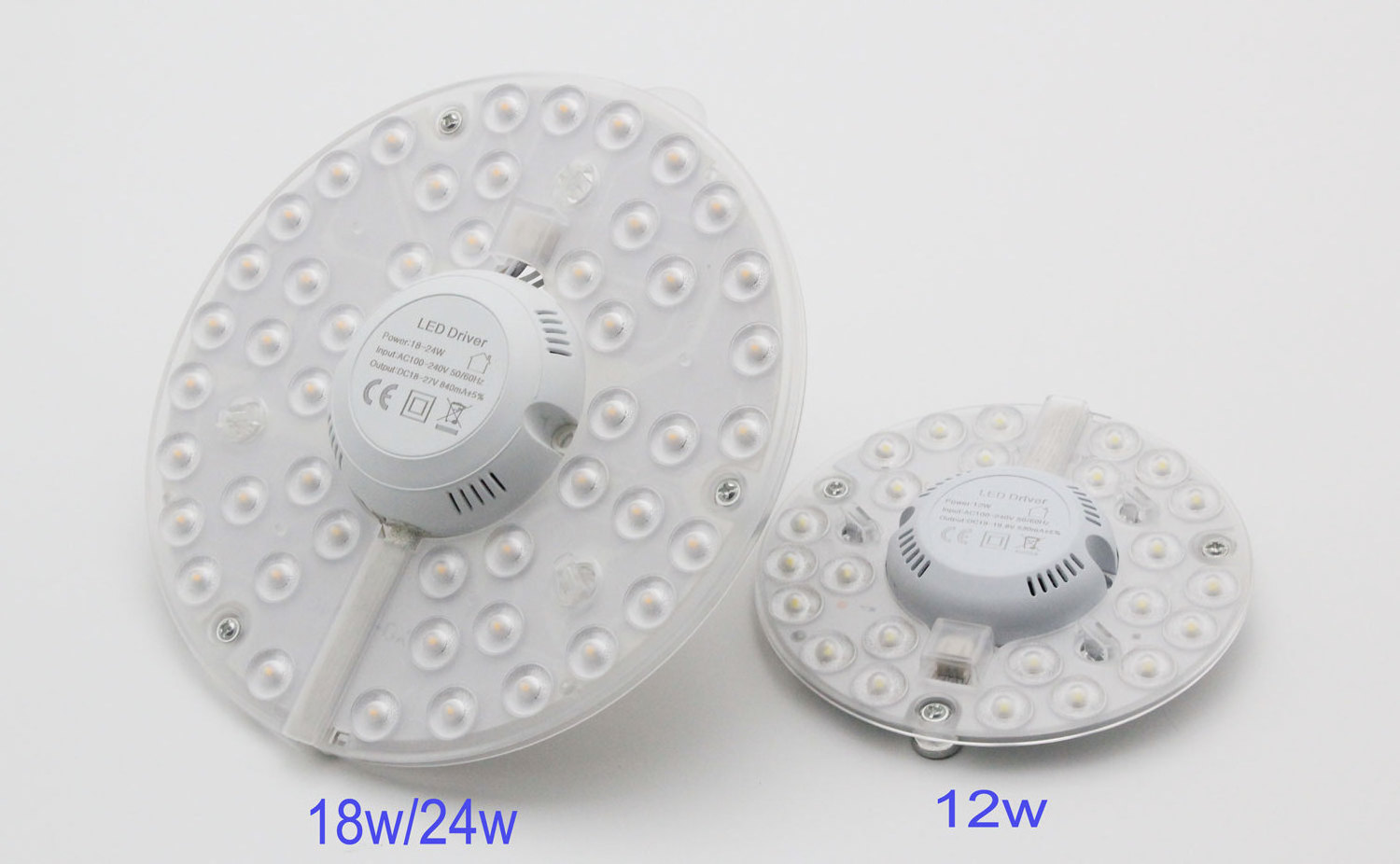 TUV CE CB SAA Factory Price Replace Dark light 6W 12W 18W 24W flush mount round led ceiling panel lights