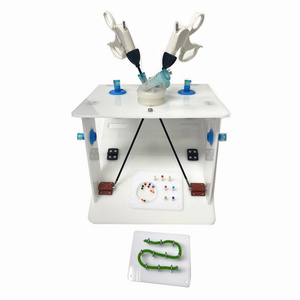 Laparoscopic Simulator box for regular MIS training endotrainer laparoscopic with instrument Laparoscopic trainer