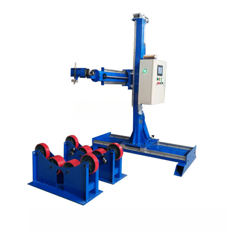 Column Boom Welding Machine Manipulator For Longitudinal And Circumferential Seam Welding Equipment